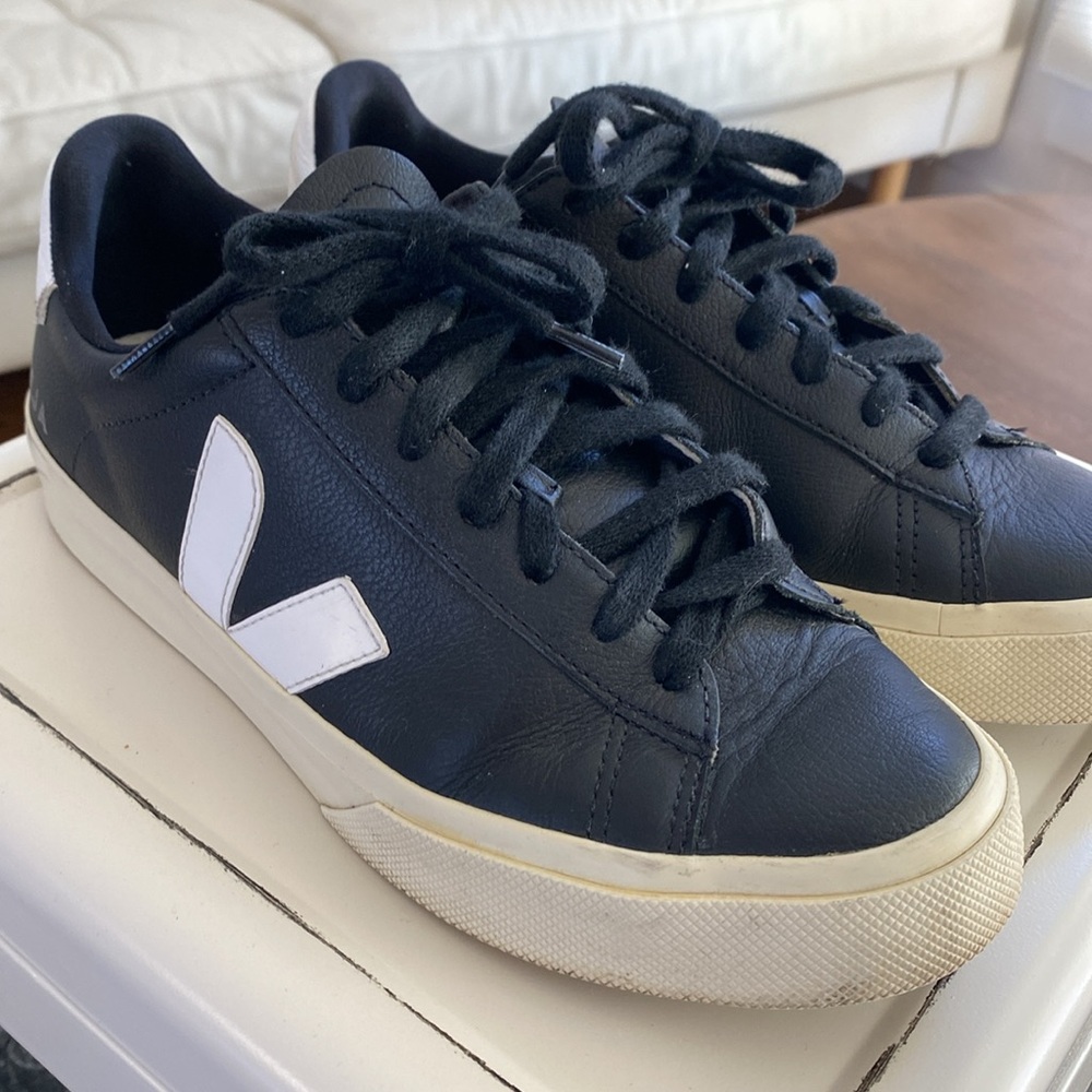 Veja Black and White Women's Sneakers